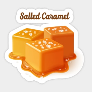 Salted Caramel Sticker